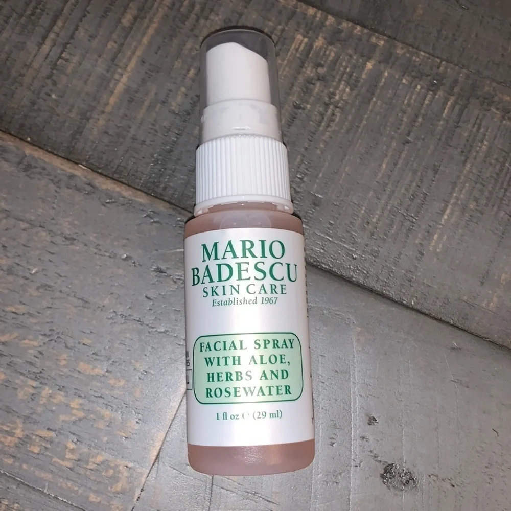 Mario‎ Badescu Facial Spray with Aloe Herbs and Rosewater 1oz Travel Size